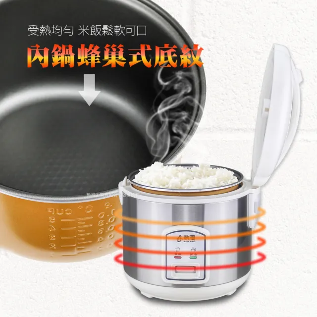 【勳風】3-5人份電子鍋/機械式電子鍋(NHF-K8834)
