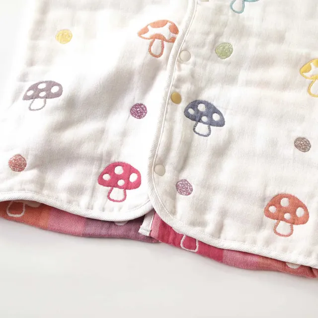 【Hoppetta】蘑菇六層紗成長型睡褲