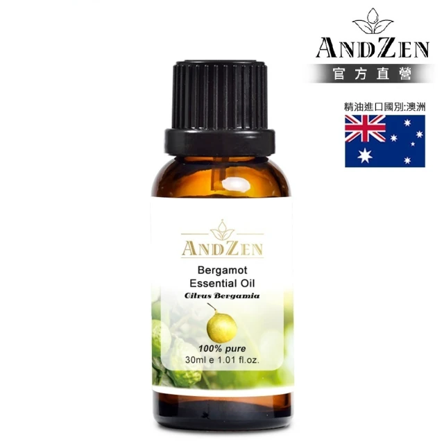 ANDZEN 安得仁 單方純精油30ml(佛手柑)優惠推薦