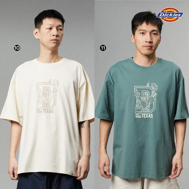 【Dickies】男女款印花短袖T恤(多款任選/上衣/雙12限定)