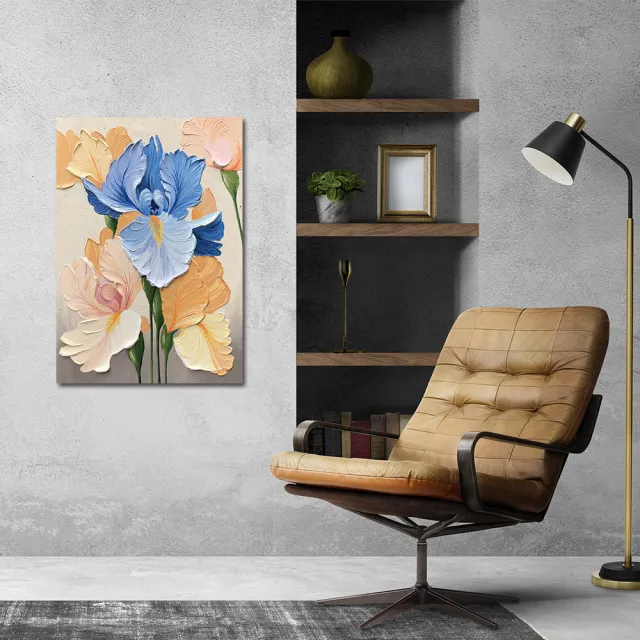 【御畫房】當代國家級展覽畫家 抽象系列手繪油畫70×100cm(DB-025)