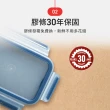 【Tefal 特福】無縫膠圈可微波不鏽鋼保鮮盒/便當盒_800ML(4入組)