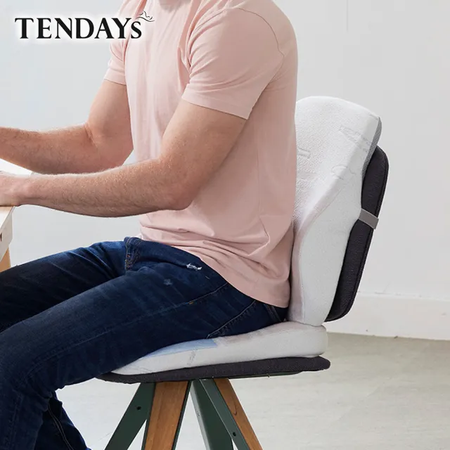 【TENDAYS】希臘風情立體辦公室護背墊(辦公室適用 腰墊背墊)