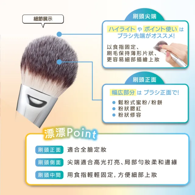【ROSY ROSA】全效漂漂刷-粉狀專用