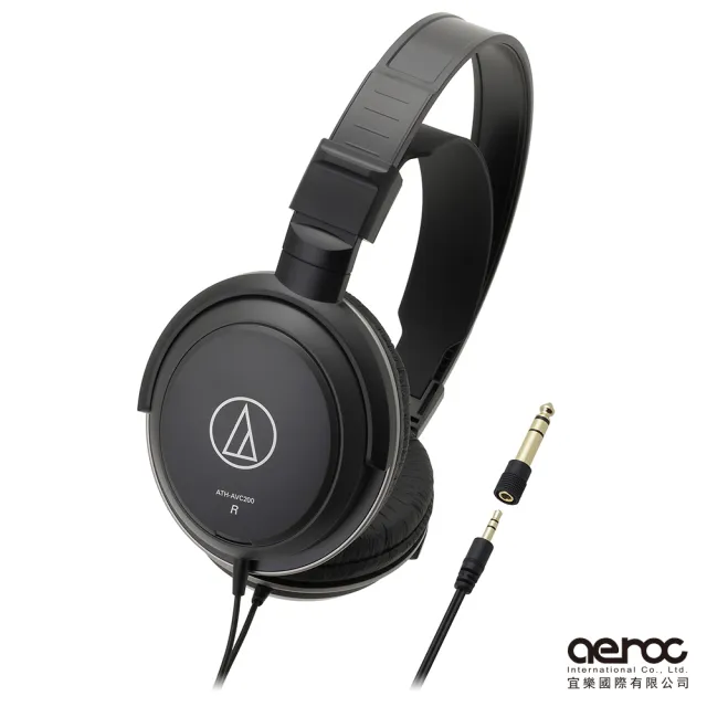 【audio-technica 鐵三角】ATH-AVC200 密閉式動圈型耳機