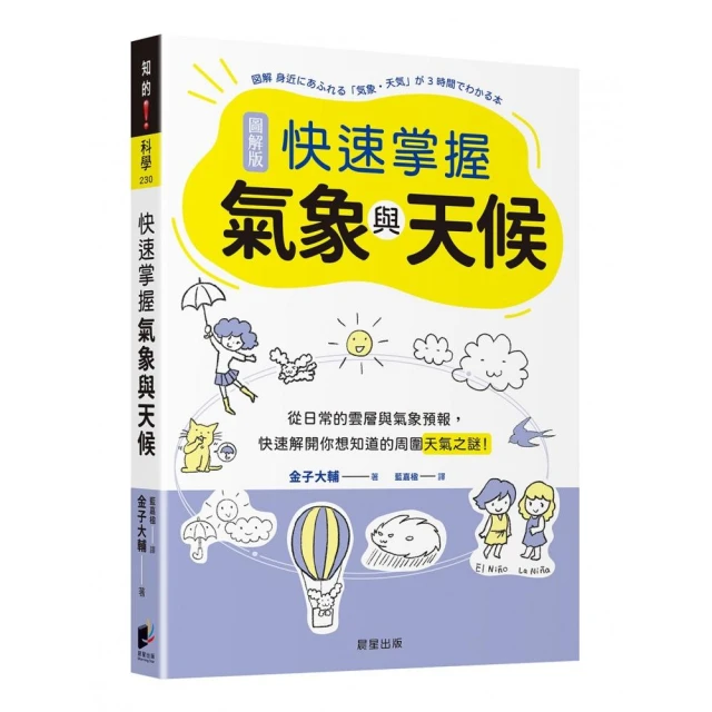 快速掌握氣象與天候：從日常的雲層與氣象預報，快速解開你想知道的周圍天氣之謎！