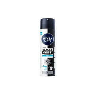 【NIVEA 妮維雅】男士 止汗爽身噴霧  無印乾爽-清新海洋(獨特無印乾爽止汗效果)