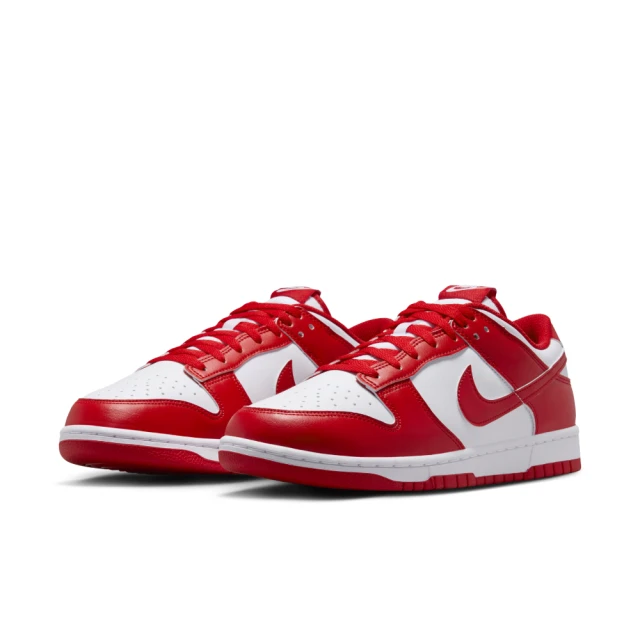 NIKE 耐吉 休閒鞋 男鞋 運動鞋 DUNK LOW RETRO 紅白 HF5441-104