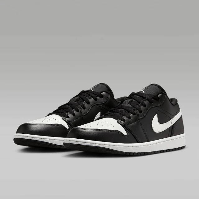 NIKE 耐吉 休閒鞋 男鞋 運動鞋 AIR JORDAN 1 LOW 黑白 553558-043