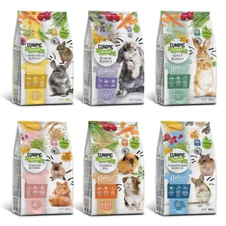【CUNIPIC】小動物優質主食 600g/700g(倉鼠飼料、兔子飼料、天竺鼠飼料、幼兔飼料、龍貓飼料)