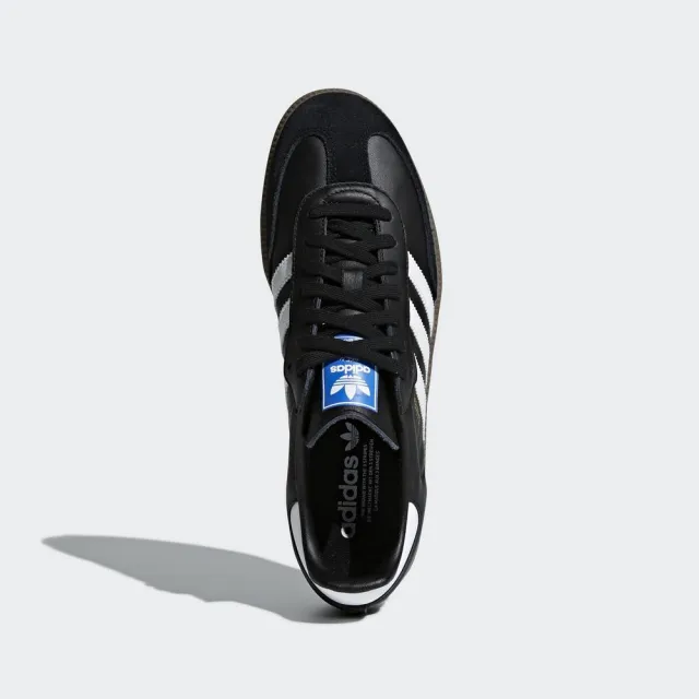 【adidas 愛迪達】SAMBA OG 經典鞋(ORIGINALS 休閒鞋 B75806白/B75807黑)