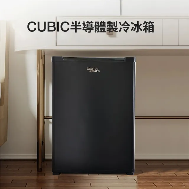 【Bianco di puro 彼安特】CUBIC δ 40公升半導體製冷冰箱(冷藏櫃/小冰箱/小冰櫃/宿舍冰箱/飯店冰箱)