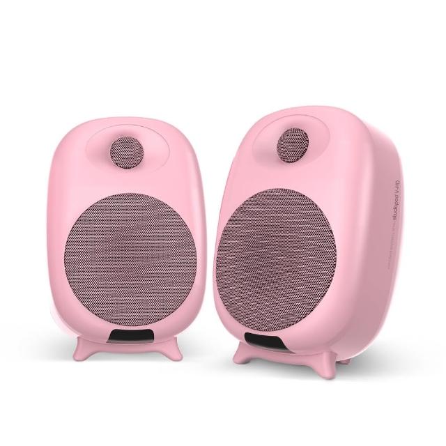 【SonicGear】Studiopod V-HD 2.0聲道高傳真藍牙多媒體音箱系統_愛戀粉Pink(完美小劇院音響首選)