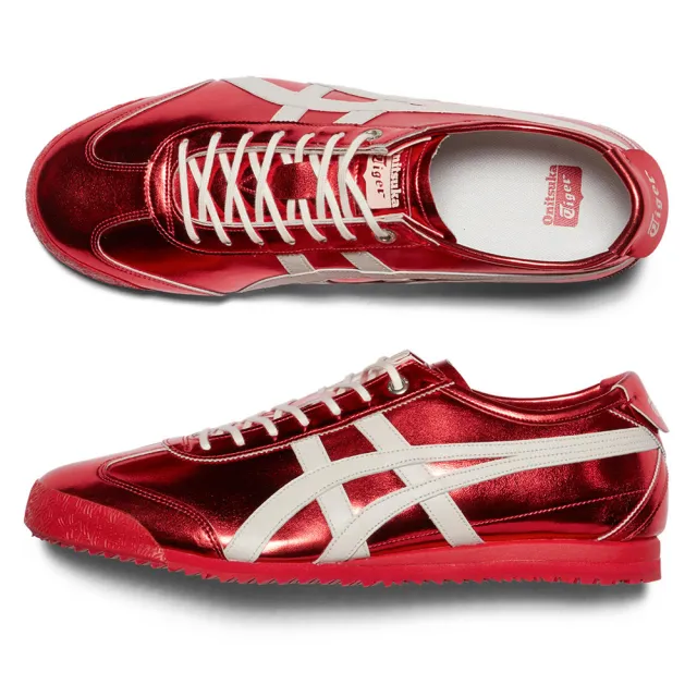 朱砂　虎牙タッソー Onitsuka Tiger】Onitsuka Tiger鬼塚虎-經典色麂皮虎爪紋MEXICO