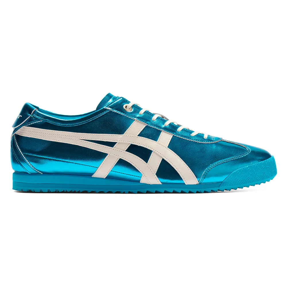 Onitsuka Tiger】鬼塚虎官方旗艦店金屬感藍色MEXICO 66 SD