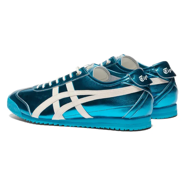 Onitsuka Tiger】鬼塚虎官方旗艦店金屬感藍色MEXICO 66 SD