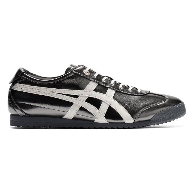 【Onitsuka Tiger】鬼塚虎 金屬感鐵灰色 MEXICO 66 SD 休閒鞋 (1183C468-020)