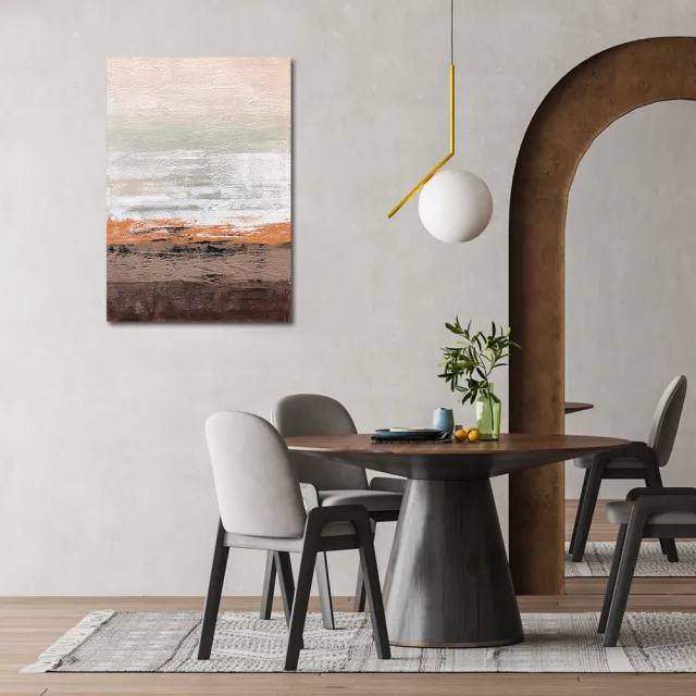 【御畫房】當代國家級展覽畫家 抽象系列手繪油畫70×100cm(DB-050)