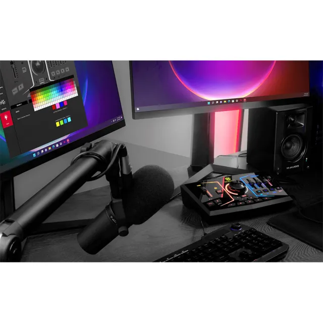 【M-AUDIO】M-GAME RGB DUAL 遊戲直播 混音器 錄音介面 公司貨(遊戲混音直播)