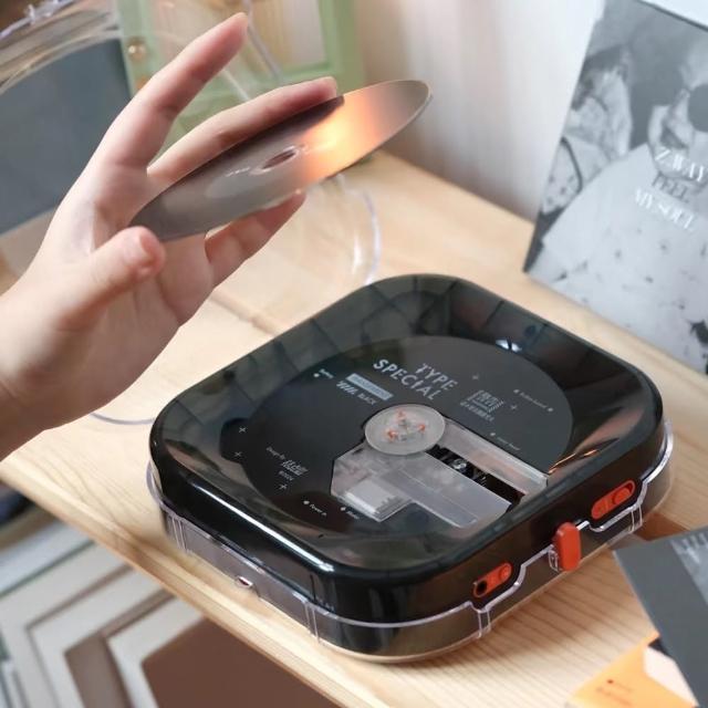 【賽塔林 Syitren 台灣總代理】高音質/便攜式/可連結藍芽耳機喇叭/CD播放器/CD機(多色可選/保固一年/R400)