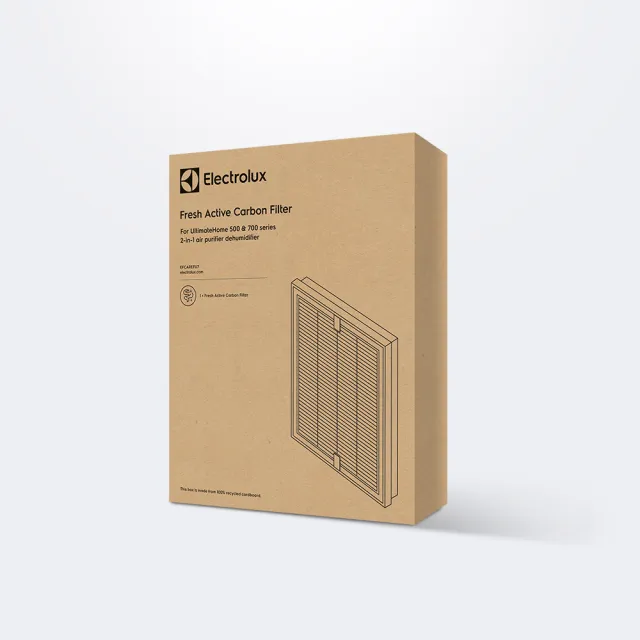 【Electrolux 伊萊克斯】極適家居500/700系列極適家居500/700☆清淨除濕機活性碳濾網(EFCAREFU7)