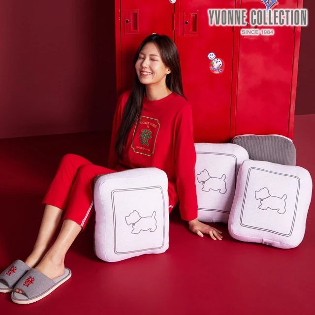 YVONNE 以旺傢飾YVONNE 以旺傢飾 麻將白板抱枕1入(新年系列)