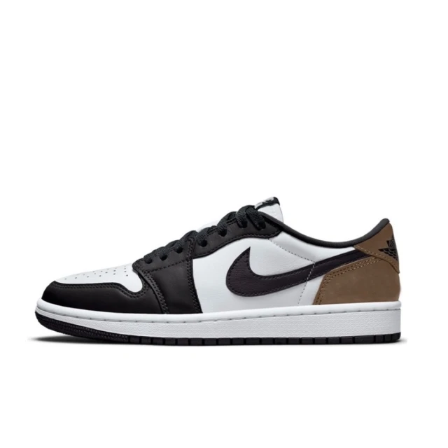 NIKE 耐吉 Air Jordan 1 Low OG Mocha GS 摩卡 棕黑 皮革 低筒 休閒鞋 大童 女鞋 CZ0858-102