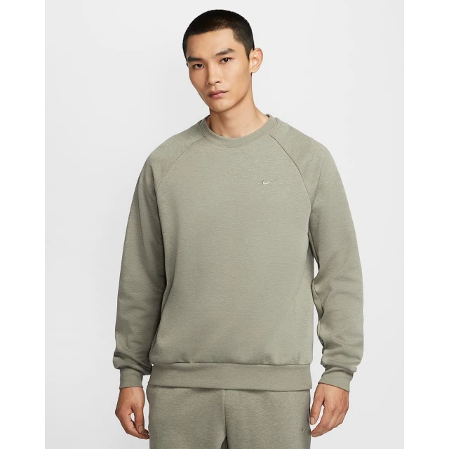 NIKE 耐吉 圓領套頭衫 防曬 大學T 男款 AS M NK DF UV PRIMARY LS CREW 綠色(FZ0972320)