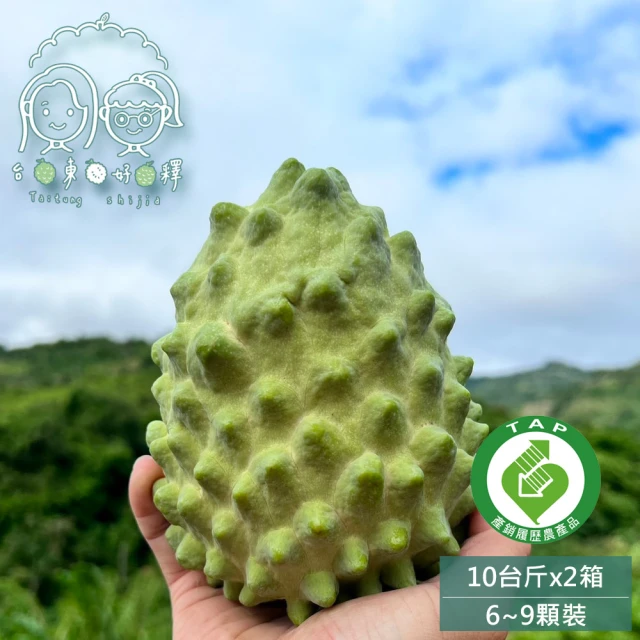 家購網嚴選 台東鳳梨釋迦 5斤 B果(4~6粒/盒) 推薦