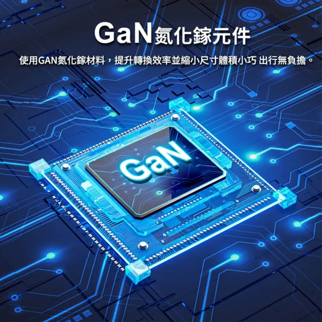 【SEEK】65W GaN氮化鎵電源供應器/充電器CU-P651(迷你尺寸、高溫保護)