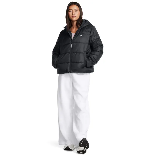 【UNDER ARMOUR】UA 女 LW INSULATE 外套_1389183-001(黑色)