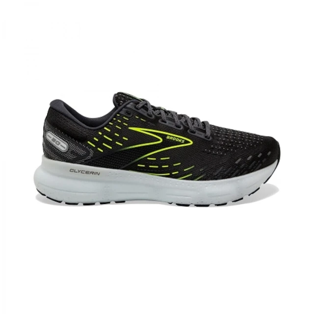 BROOKS Glycerin 20 女 慢跑鞋 避震緩衝象限 甘油系列20代 夜光限定 黑(1203691B047)