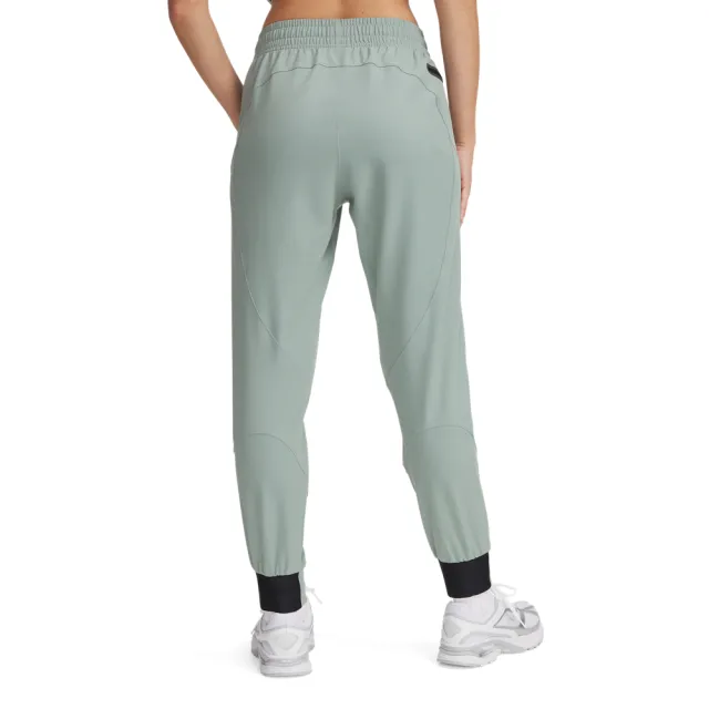 【UNDER ARMOUR】UA 女 Unstoppable Jogger 運動長褲_1376926-348(綠色)