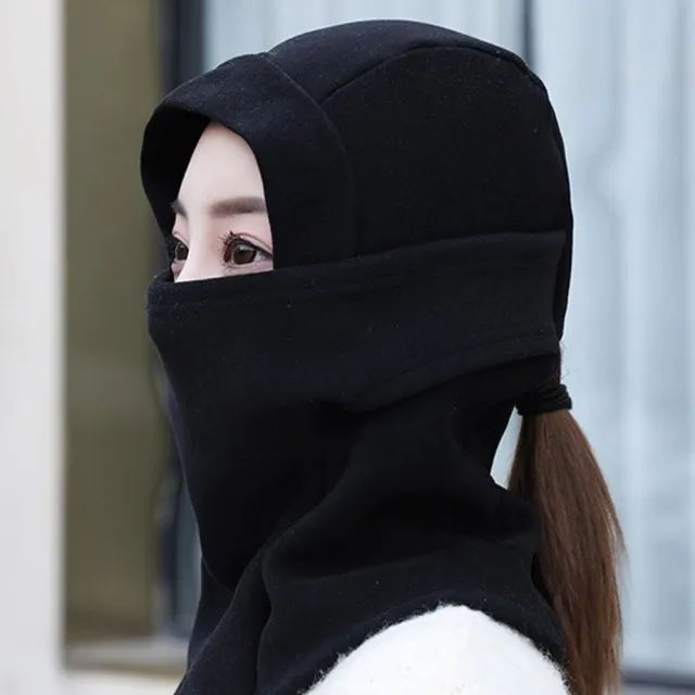 【MoonDy】保暖頭套 防寒面罩 防風帽 騎車保暖 護脖子 防曬帽 圍脖 護耳帽 加絨 套頭帽 包頭帽