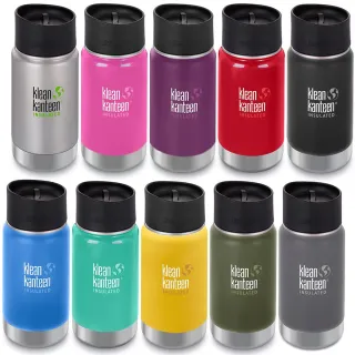 【Klean Kanteen】寬口保溫瓶 355ml -(咖啡蓋)