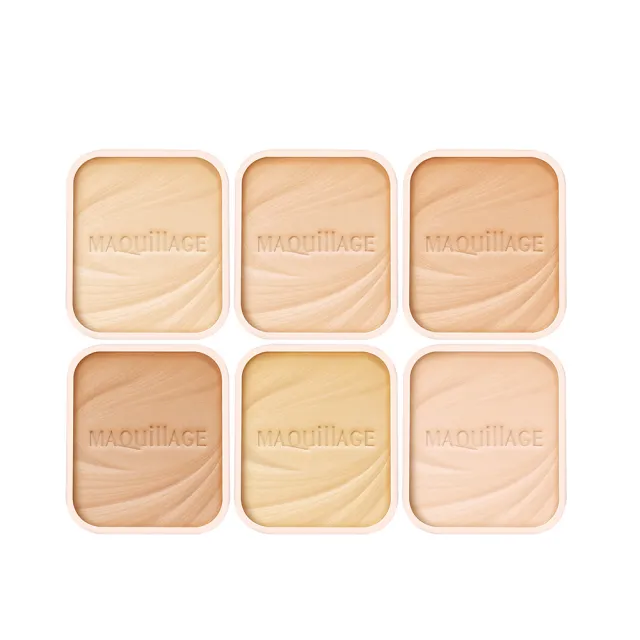 【MAQuillAGE 心機彩妝】心機星魅輕羽粉餅EX 9.3g-蕊(不含粉盒 6色任選 SPF25 PA+++)
