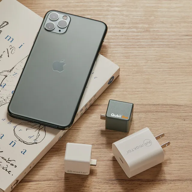 【Maktar】Qubii Duo USB-C 備份豆腐 夜幕綠(ios apple/Android 雙系統 手機備份)
