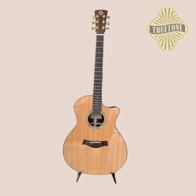 【TRUETONE】TR-6CSS 全單木吉他 雲杉木面板 玫瑰木背側板(贈原廠琴盒、彈片、調音器 原廠公司貨)