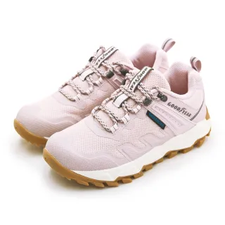 【GOODYEAR 固特異】女 專業防潑水越野跑鞋 都會探索系列(粉紫棕 42817)