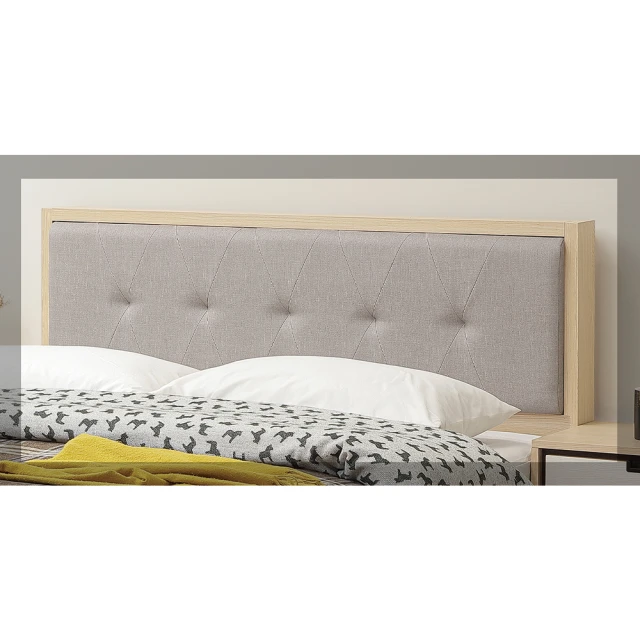 Maslow 尼爾12公分加厚型床頭片單人3.5尺(3色)優