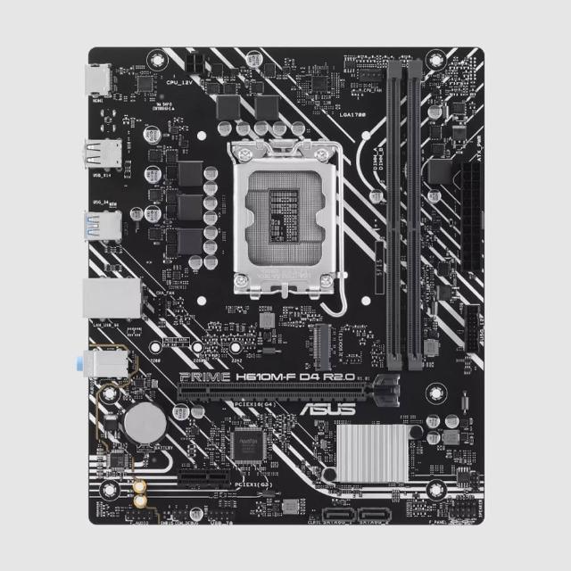 【ASUS 華碩】PRIME H610M-F D4 R2.0-CSM DDR4 主機板