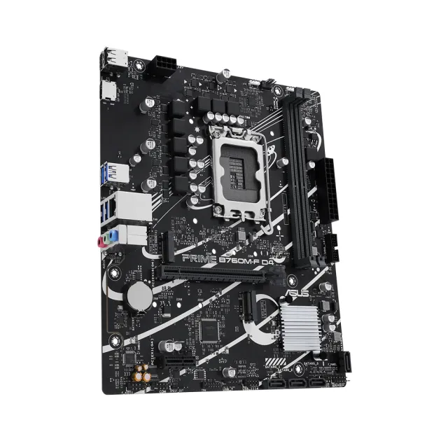 【ASUS 華碩】PRIME B760M-F D4-CSM DDR4 主機板