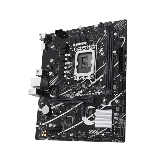 【ASUS 華碩】PRIME B760M-F D4-CSM DDR4 主機板