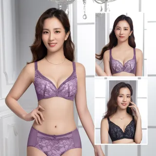 【Swear 思薇爾】2件組Hold波Bra系列C-H罩無鋼圈/美型/包覆蕾絲大罩女內衣(三款任選)