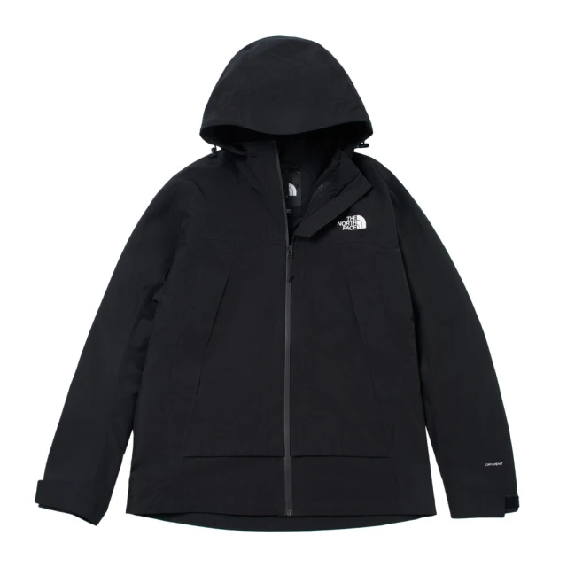 The North Face TNF 休閒 DryVent防水透氣衝鋒衣 W CASCADE DRYVENT JACKET - AP 女 黑(NF0A8BWEJK3)