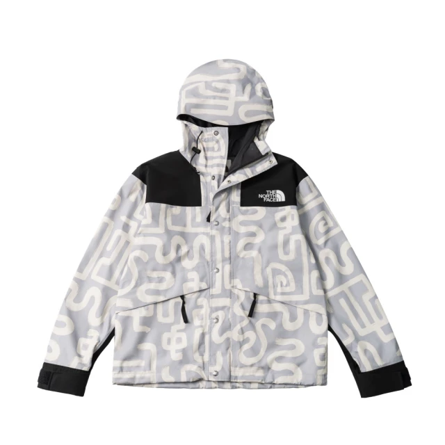 The North Face TNF 防水透氣連帽衝鋒衣M RETRO 1986 FUTURELIGHT MOUNTAIN JACKET男 灰(NF0A8AKJ8H1)