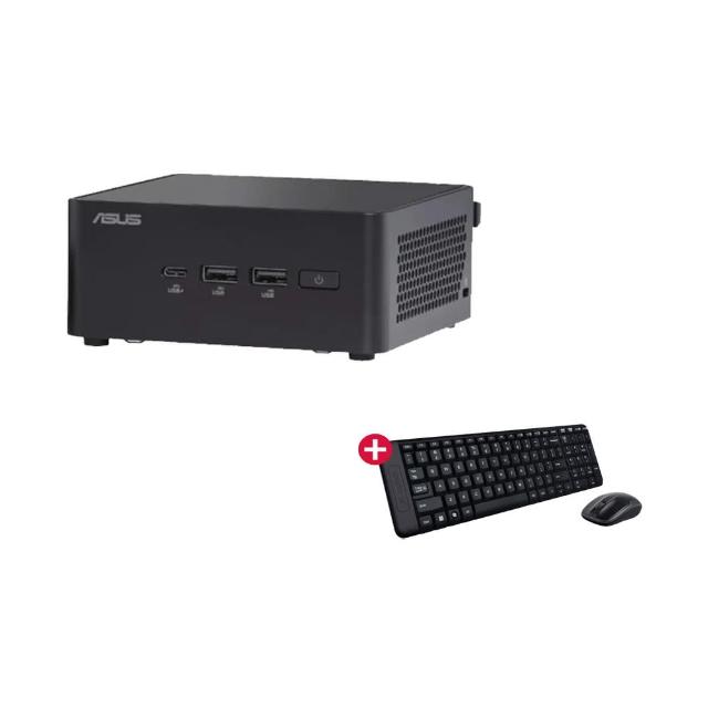 【ASUS 華碩】羅技鍵鼠組★Ultra 5迷你電腦(NUC/Ultra 5-125H/16G/512GB SSD/W11)