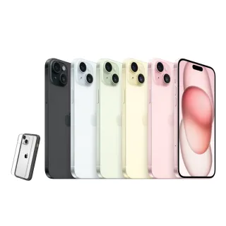【Apple】iPhone 15(256G/6.1吋)(犀牛盾耐衝殼組)