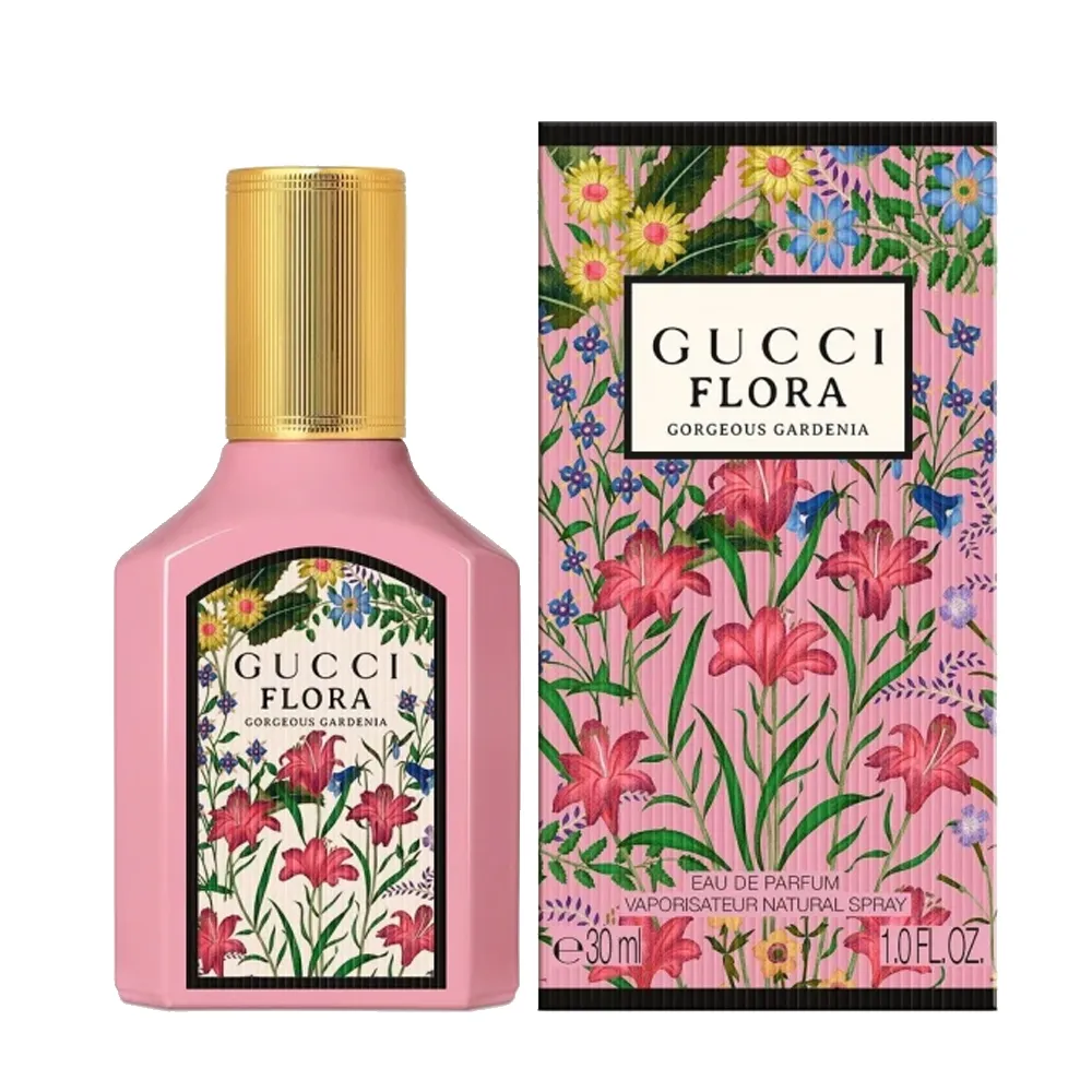 【GUCCI 古馳】華麗梔子花女性淡香精30ml(專櫃公司貨)