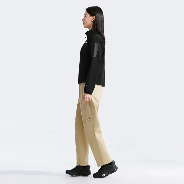 【The North Face】TNF  休閒 防風防潑水外套 W TEK APPROACH JACKET - AP 女 黑(NF0A8DFDJK3)